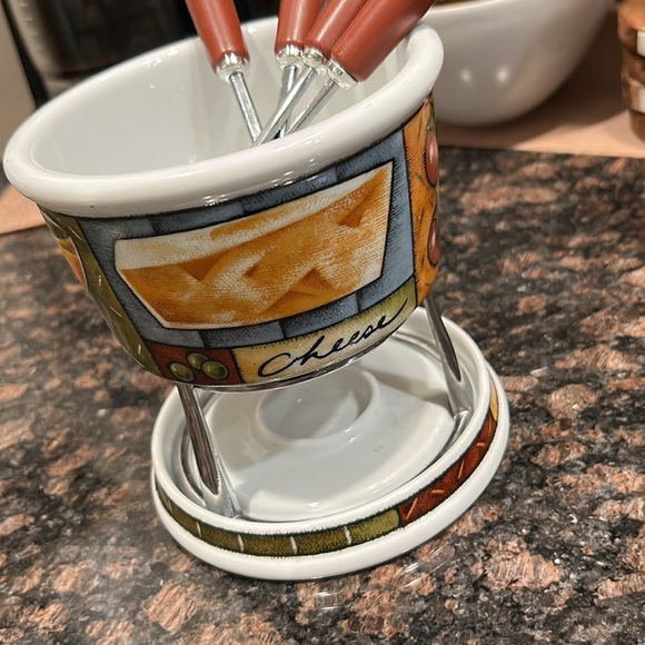 Jo!e Sweet Impressions Chocolate / Cheese Fondue Set - Picture 5 of 10